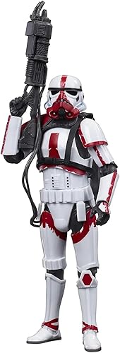 STAR WARS The Black Series Incinerator Trooper - Figura de acción coleccionable de 6 pulgadas a escala The Mandalorian, juguetes para niños a partir