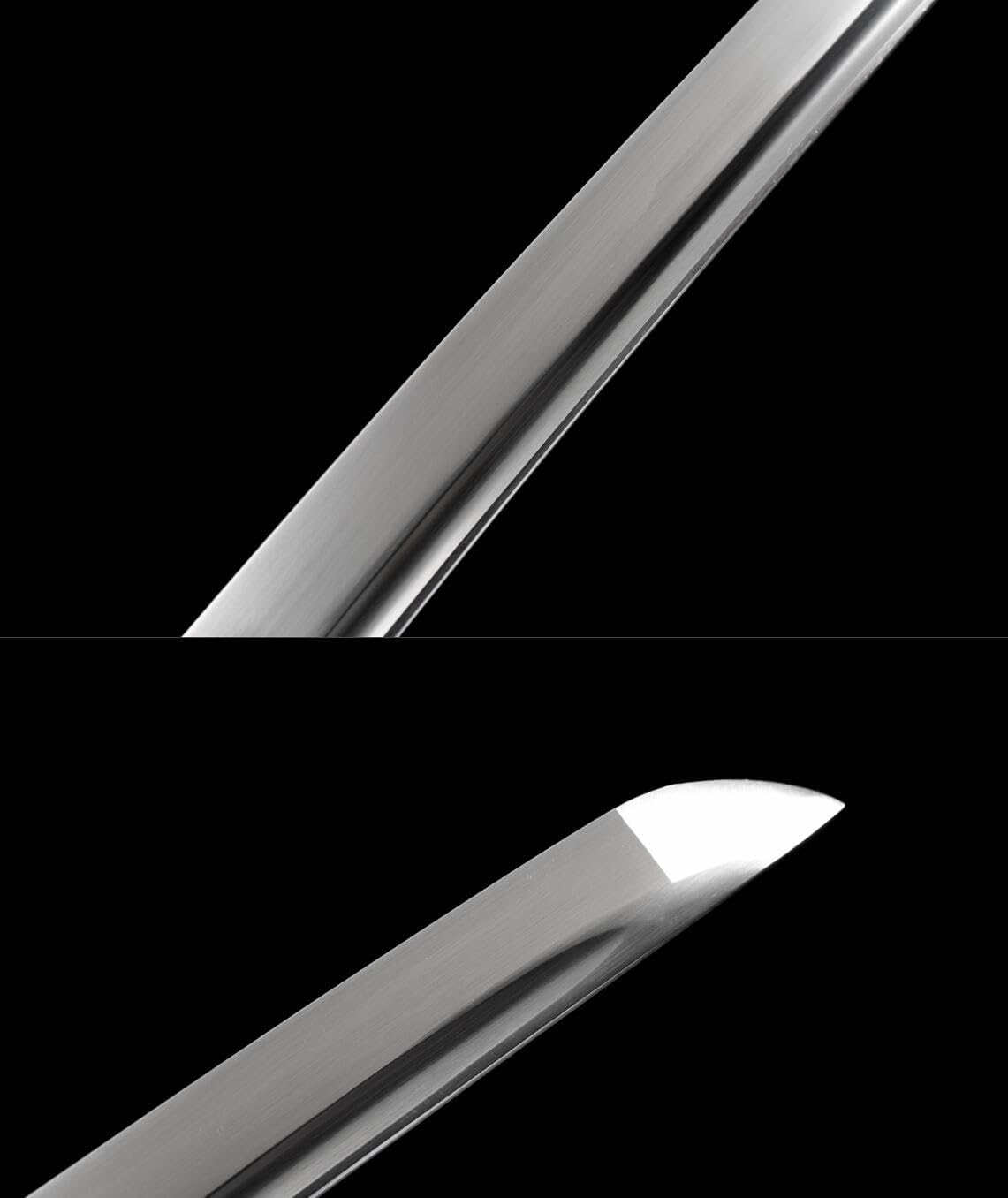 HERO SWORD Handmade Combat Ready High Carbon Steel Wakizashi Sword Authentic Japanese Dragon Samurai Sword Middle Katana Real Sharp for Mens Black Gold