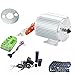 72V 3000W Brushless Motor with Temperature Sensor 6mm² Phase Wires Electric DC Motor 80A Fardriver Controller T8F Chain for Electric Go Kart Kit (3KW with Bracket)