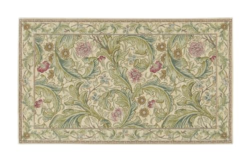 �쓇�D���Z���R�� Morris Design Studio �����X�f�U�C���X�^�W�I �}�b�g ���X�^�|�A�J���T�X �x�[�W�� 45×78cm FH1710A