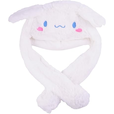 Anime Kitty Hat Dance Plush Ear Moving Cap Headband