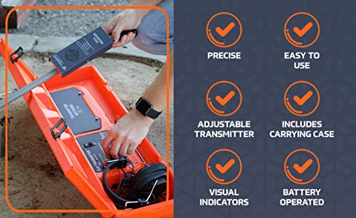TEMPO Communications 521A Irrigation Sprinkler Valve Locator Tool | Irrigation Wire Tracer, Underground Wire Locator (Professional Grade) - Thumbnail 4