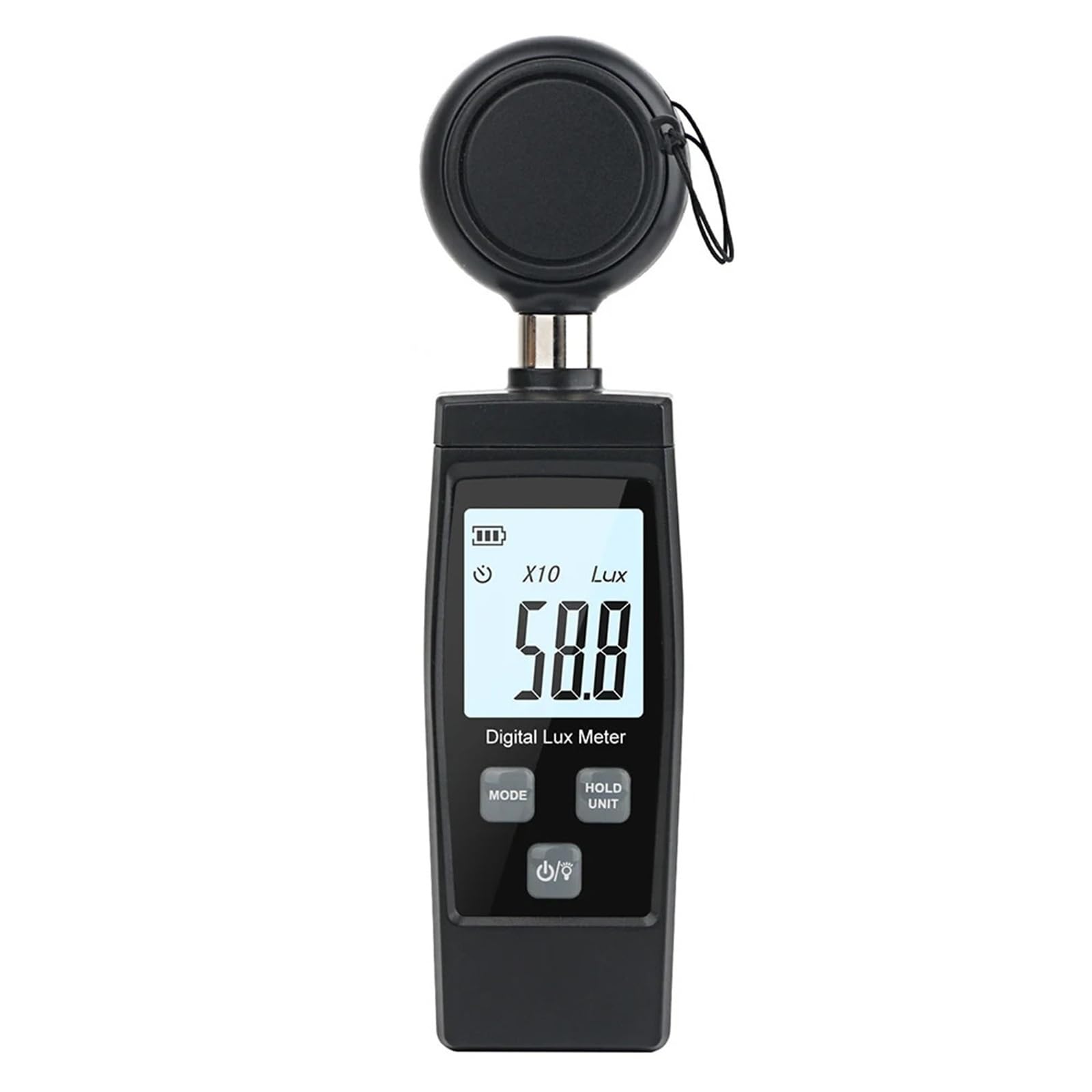 Luxómetro, Mini medidor Digital de Lux, luminómetro con pantalla LCD, fotómetro de 0-200000 Lux, medidor de luz de alta precisión, medidor de medida Lux/FC