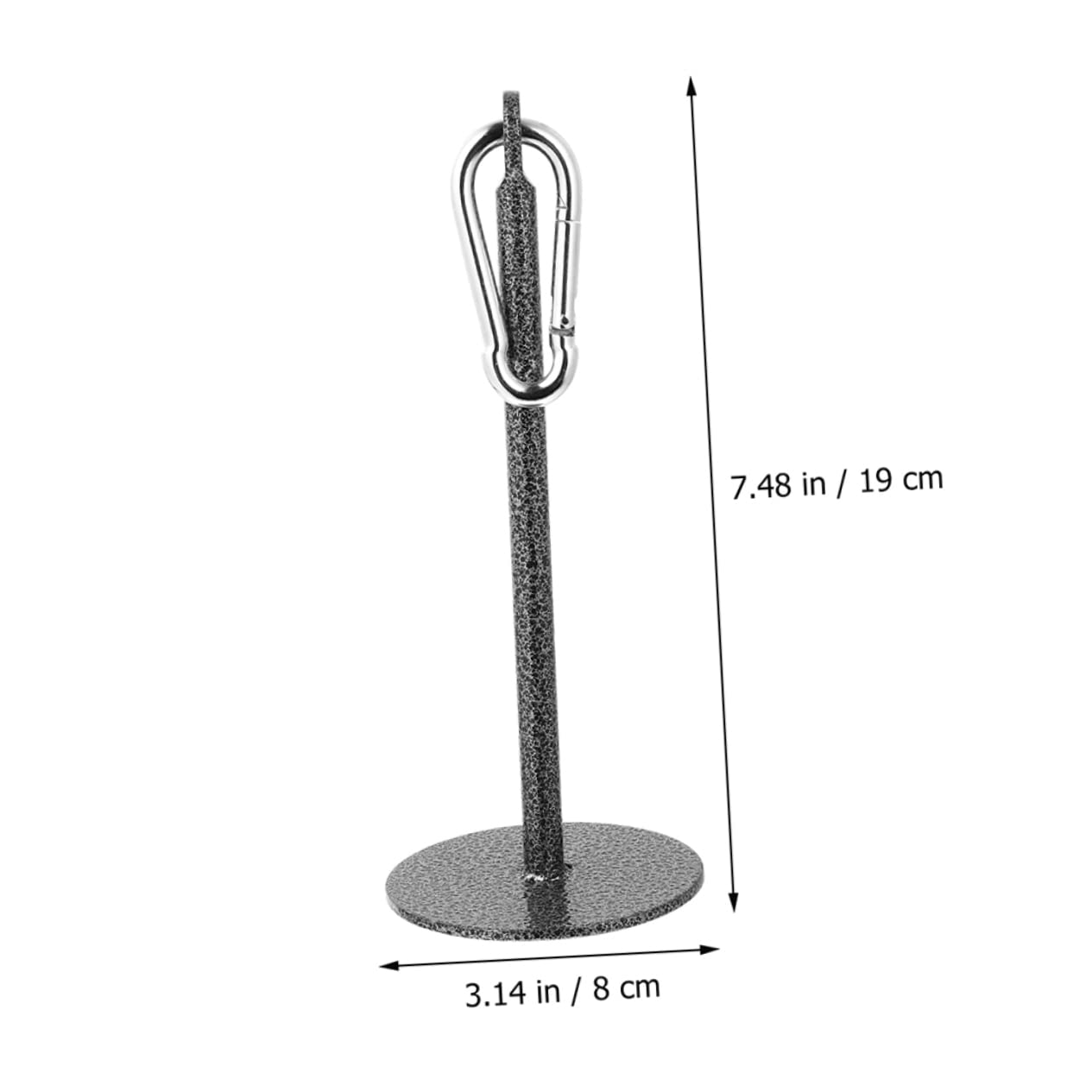 BCOATH 1Pc Durable Barbell Slice Weight Rod Weight Tray for Home Exercise Easy Installation Weight Support for Grip Arm Strength Training High Grade Material