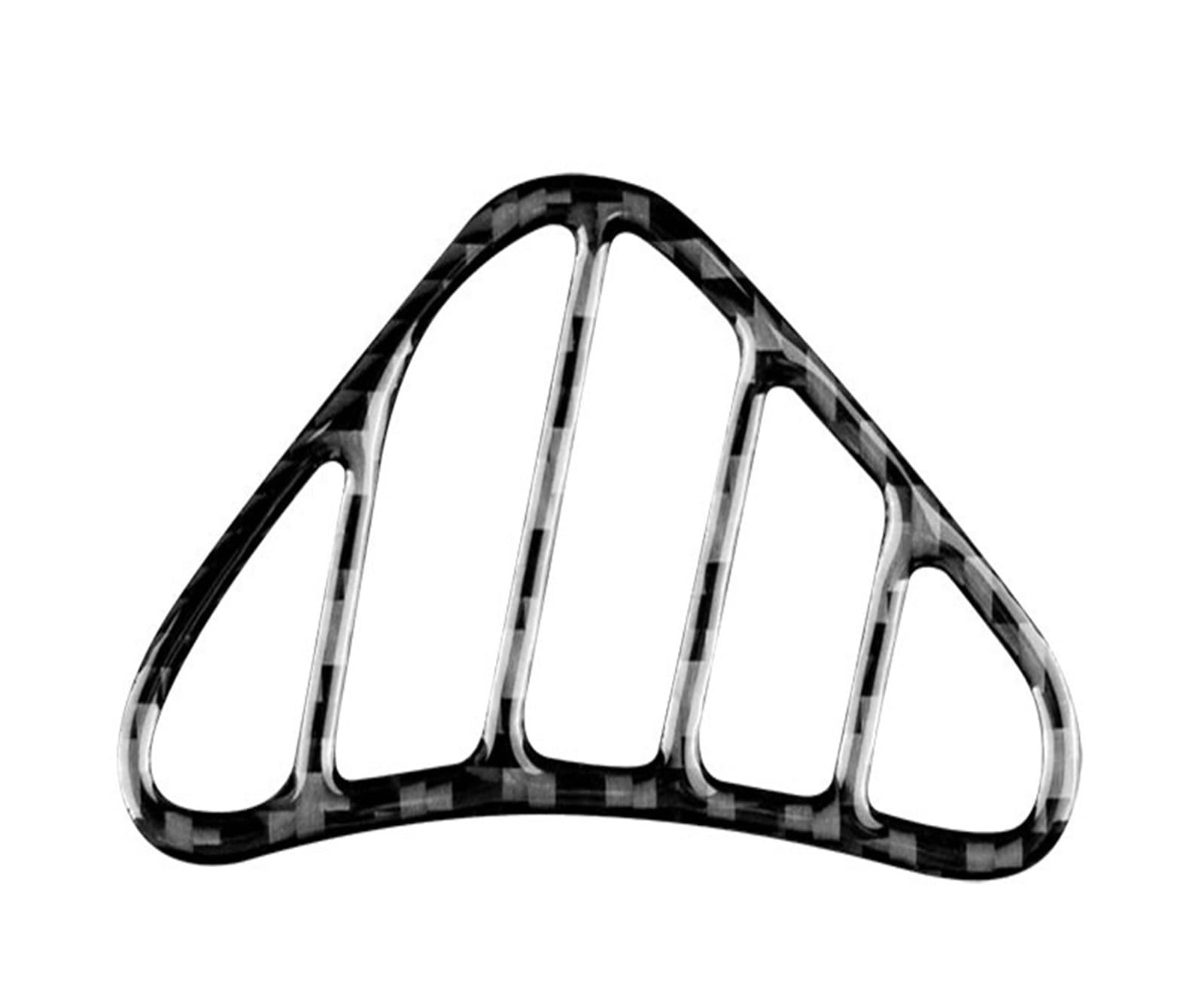 Interior Trim for Lexus IS250 300 350C 2006-2012 Interior Carbon Fiber Car Air Conditioning Vent Outlet Trim Decoration Stickers Cover Trim Sticker(B LHD)
