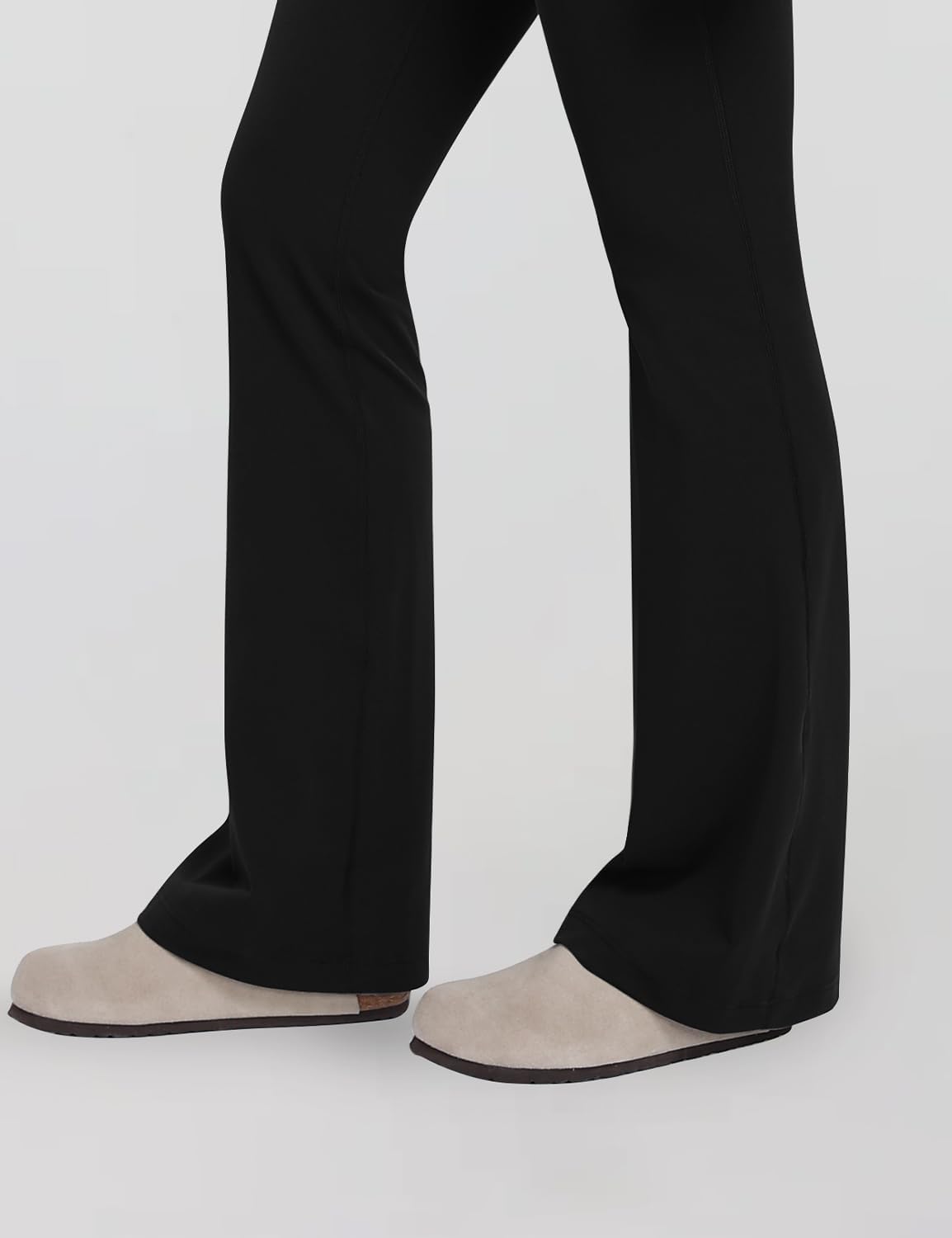 HeyNuts Mellow Flare Leggings 29"/30.5"/32.5"/34.5", High Waisted Tummy Control Wide Leg Bootcut Yoga Pants Lounge Soft - Image 6