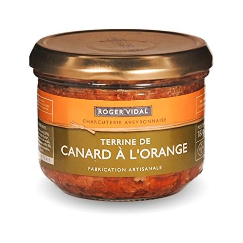 Roger Vidal - Pastete Ente mit Orange (Terrine de Canard à l'Orange) 180 g Cover