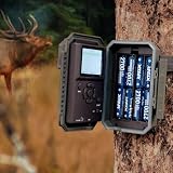 XTAR 24-Pack 1.5V AA Lithium Rechargeable Batteries for Professional Trail Camera Setup, CLR 4300mWh...