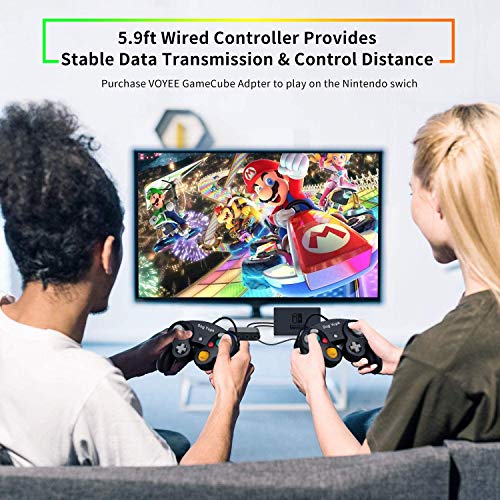 image for Gamecube Controller, SogYupk Wired Controllers Classic Gamepad 2 Pack 