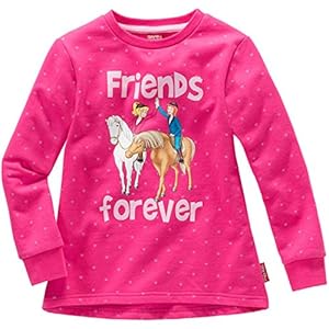 Bibi & Tina Friends Forever Mädchen Sweatshirt Pink