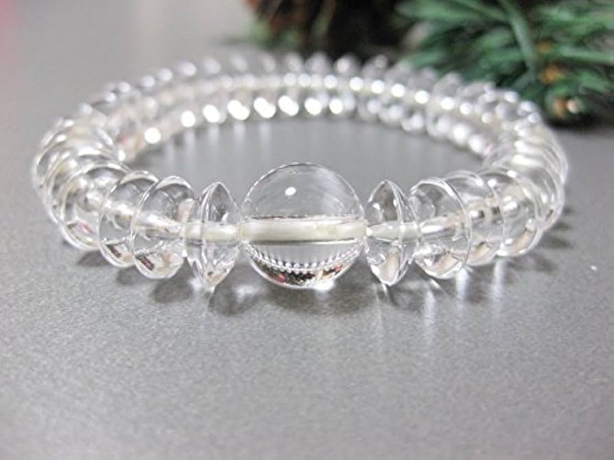 清時代 古菱の実 天然水晶珠 数珠 ヒメビシ 念珠 ブレスレットWWWT106