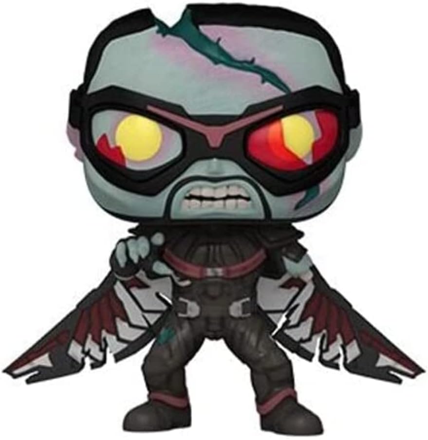 POP Marvel: What If? - Zombie Falcon, Multicolor, Standard, (57377)