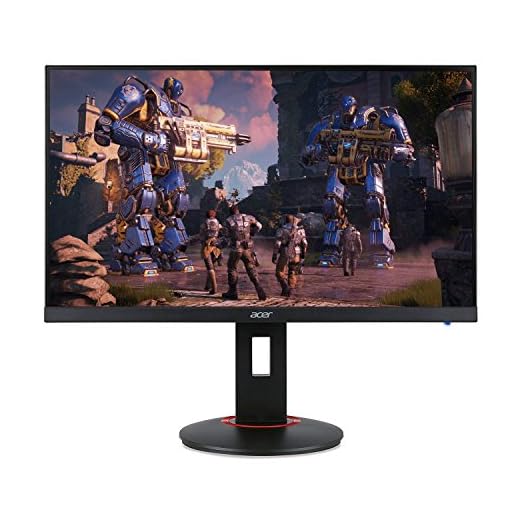 Acer XF270H Bbmiiprx 27" Full HD (1920 x 1080) Zero Frame TN AMD FreeSync and NVIDIA G-SYNC Compatible Gaming Monitor - 1ms | 144Hz Refresh (Display Port 1.2 & 2 x HDMI 2.0 Ports),Black
