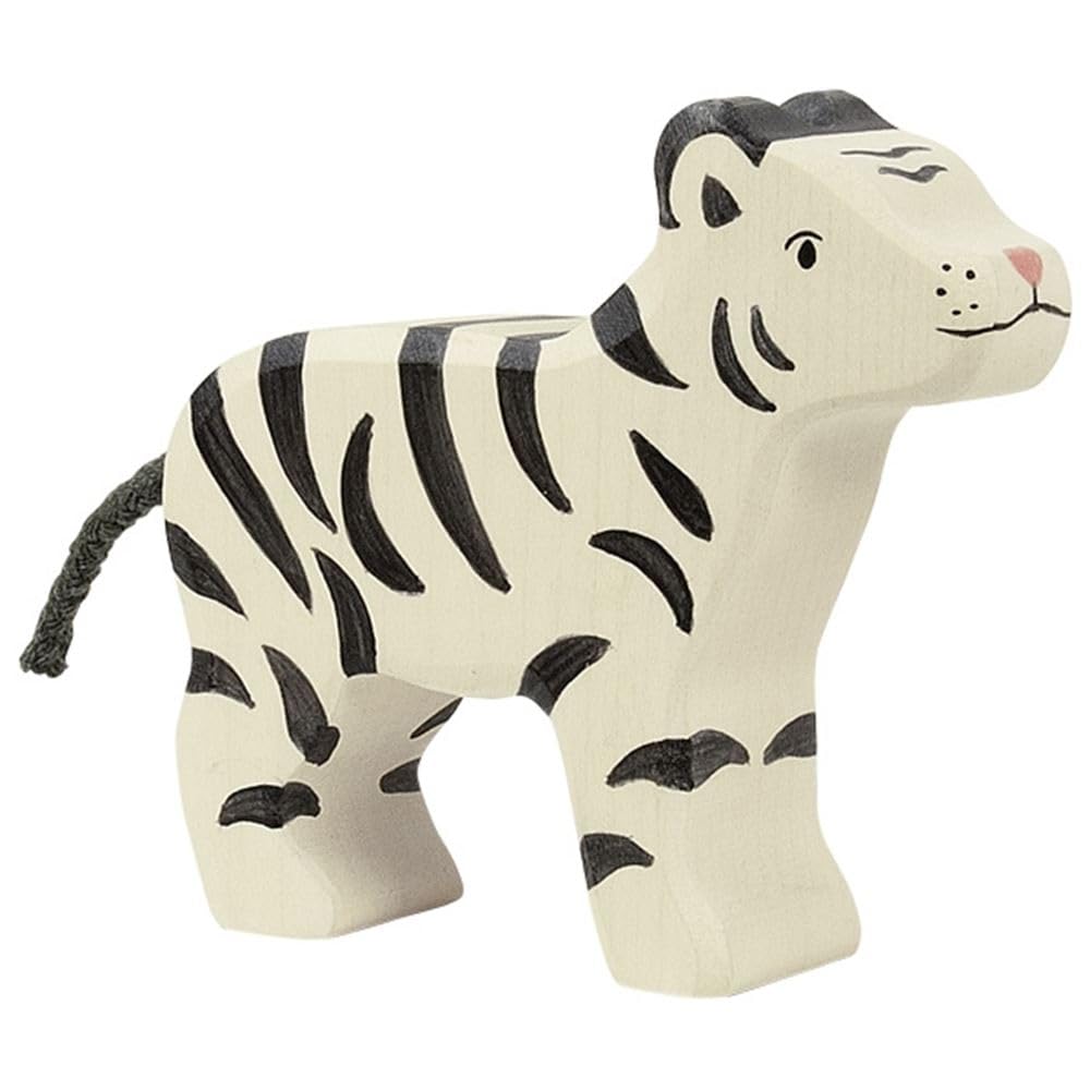 Holztiger 80565 Siberian Tiger Small 9 Cm Wooden Figures Series Wild Animals