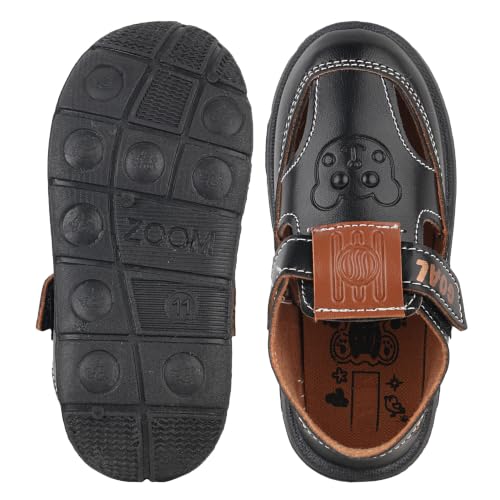Image of Goal-1 Sandals Casual Fisherman Adjustable Sporty Summer Closed Comfortable Toe Sandals with Premium PU Padding For unisex kids-pack of 1(18 Months-4.5 Years)