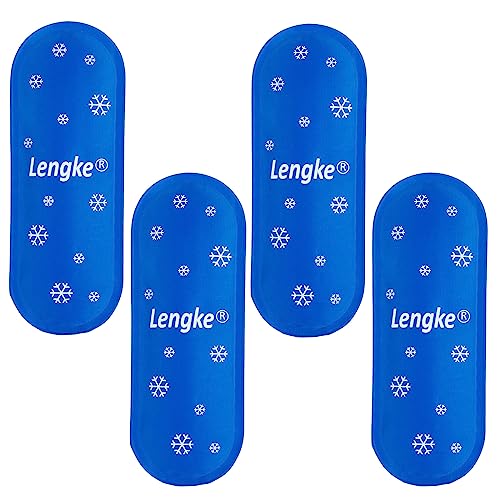 SUNMON Lot de 4 Packs de Glace pour Refroidisseur D'insuline, Sacs de Glace Réutilisables pour Diabète pour Stylo à Insuline Etui de Voyage