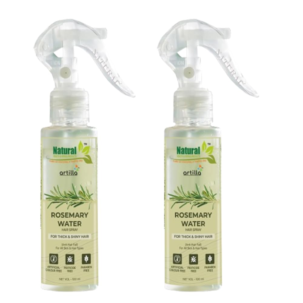 Natural Health and Herbal Products Rosemary Water For Hair Growth (200 ml) | Mist Spray for Hairfall | Rosemary Hair Mist | Adds Shine & Helps Reduce Hairfall, Strengthens | All Hair Types | Men&Women