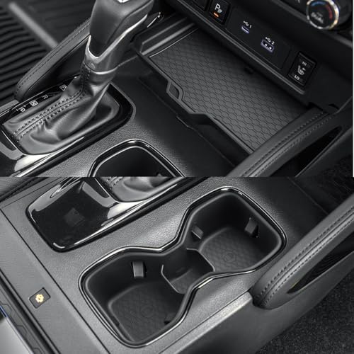 Image of CDEFG 2Pcs for 2025 Nissan Frontier Center Console Organizer for 2022-2025 Nissan Frontier Accessories Middle Console Storage Box Cup Holder