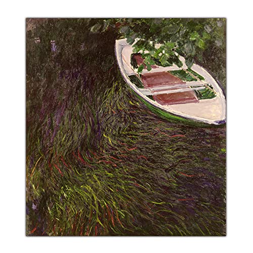 Kit peinture 5D Claude Monet bateau à rames 30x40 cm pour loisirs créatifs adultes et enfants