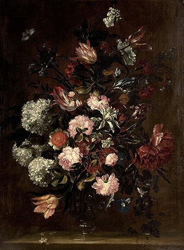 Poster sur toile fleur SERENDIPITP pour sublimer la déco de votre salon