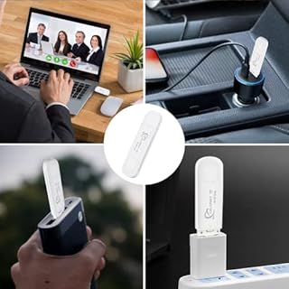 Calonny Chiavetta Internet 4G LTE USB WiFi con SIM Link Key cat4 150mbps Wreless Modem,Alternativa per ADSL,non navigare modifica APN Applica A negozio/casa/camper (italiano)