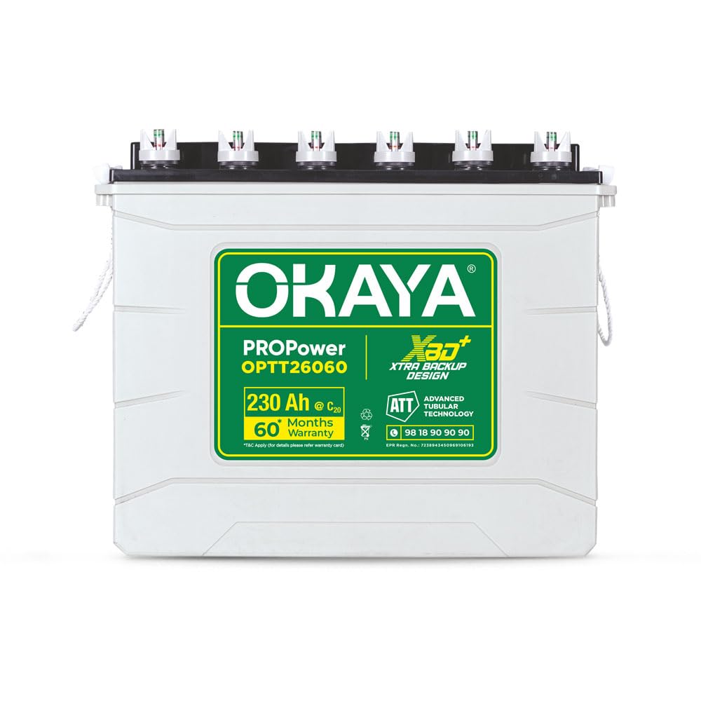 OKAYA OPTT26060 230Ah Inverter Battery