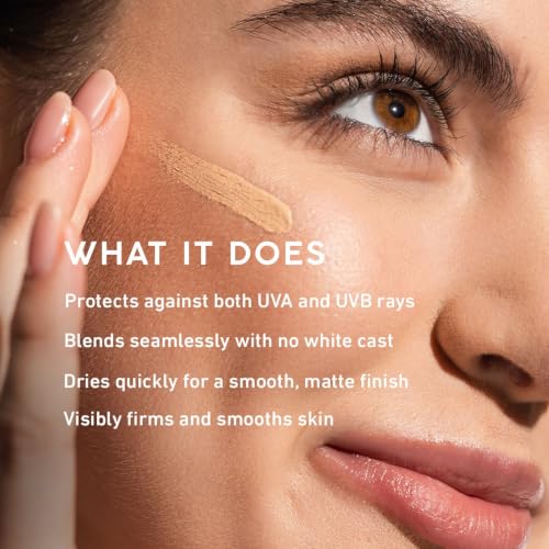 MyChelle Dermaceuticals, Sun Shield Liquid SPF 30 Medium/Dark (1 Fl Oz) - Tinted Sunscreen for All Skin With Oil-Absorbing Bentonite Clay - Use as Sheer Foundation or Makeup Primer for Matte Finish by MyChelle Dermaceuticals - Used condition - Image 3