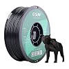 eSUN ABS+ Gloeidraad 1.75mm, ABS Plus 3D Printer Gloeidraad, Dimensionale Nauwkeurigheid +/- 0.05mm, 1KG (2.2 LBS) Spoel 3D Printen Materiaal voor 3D Printer, Zwart