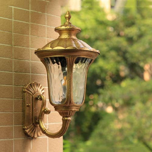 Lanterne de rue extérieure E27 en métal pour illuminer votre entrée de maison