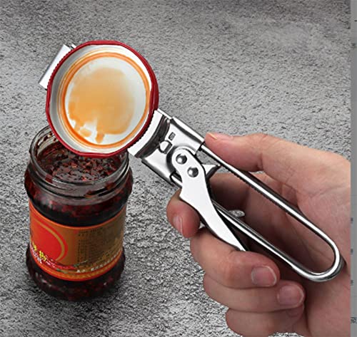 Jar Opener For Weak Hands, Adjustable Stainless Steel Can Opener, Jar Gripper Tight Lid Opener, Kitchen Gadgets, Easy Jar Opener For The Elderly And Children (1) #TOP4