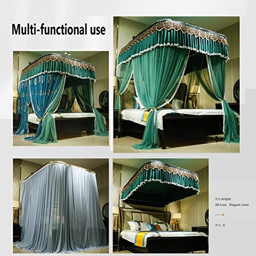 Mosquitera con dosel de lujo y soporte para transformar tu habitación 4