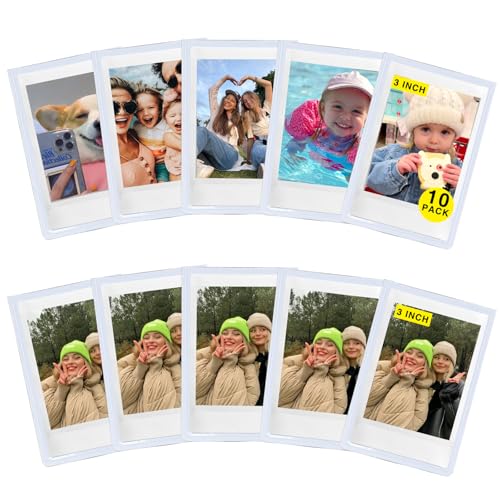 CAIYOULE Mini 3" Magnetic Pocket Picture Frame for Fujifilm Instax Film