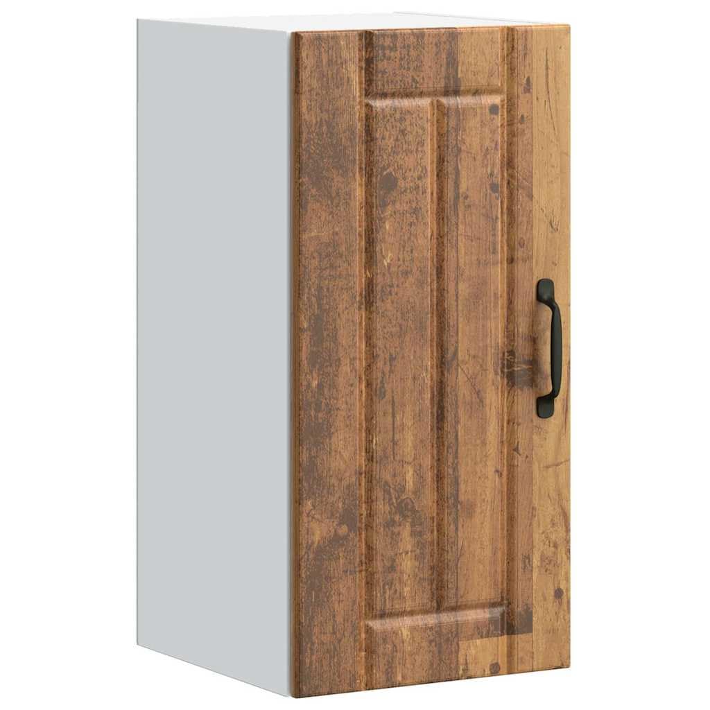 vidaXL Armario de Pared de Cocina Lucca Madera Vieja, Unidad de Pared de Cocina, gabinete para Pared de Cocina, gabinetes de Pared con Puertas