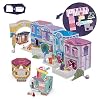 My Little Pony Mini World Magic Epic Crystal Brighthouse Toy, Buildable Playset with 5 Collectible Figures, for Kids Ages 5 and Up