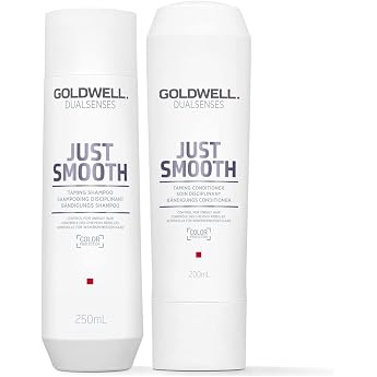 Goldwell Dualsenses Just Smooth Taming Shampoo 250ml and Conditioner 200ml