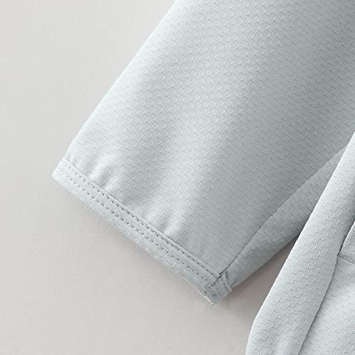 Zip-Up Hoodie for Girls Boys U𝐏F50+ Sun Pr𝗼tection Jacket Kids Outdoor Hiking Running Athletic Outerwear3