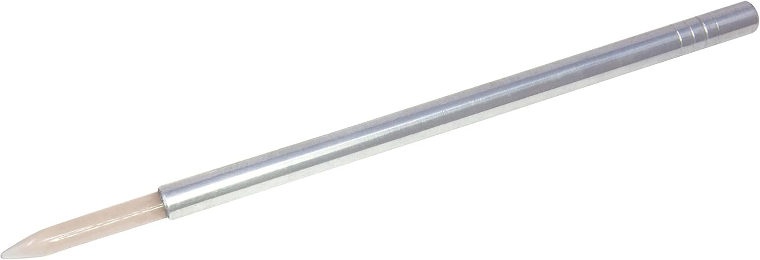 Agate Burnisher Pencil Pointed Straight Grey Burnishing Precious Metal Clay Jewelry Making Tool