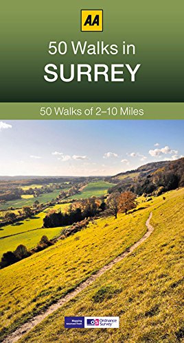 50 Walks in Surrey (AA 50 Walks series)