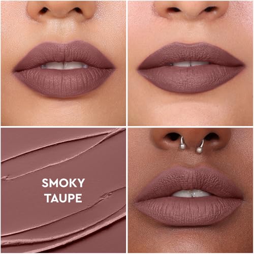 Image of Kiro Non-Stop Airy Matte Liquid Lipstick - Smoky Taupe, 5ml (Pack of 2)