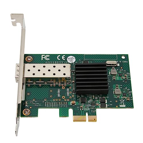 Tarjeta de Red para Servidor, 1000 Mbps, Puerto LC PCB Metal, Conectividad PCIe X1, Puerto SFP Único, Gestión de Energía para PC miniatura 1