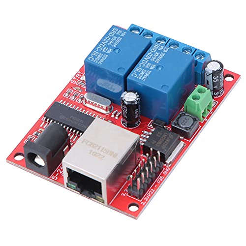 Carte relais à 2 voies Ethernet LAN haute performance pour contrôle à distance