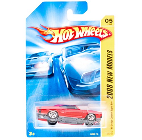 Hot Wheels Dodge Coronet Super Bee Rojo 1:64 miniatura 1