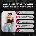 UNALTERED Appetite Suppressant for Women - Helps Manage Cravings, Promotes Fullness, & Supports Weight Loss - Natural Dietary Supplement with Chromium Picolinate & Glucomannan - 120 Vegan Capsules - Image 5