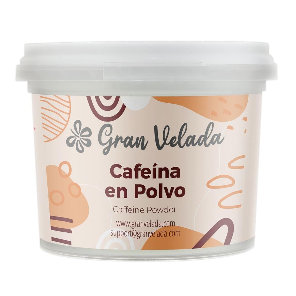 Gran Velada Cafeína PH EUR 1 Kg Cafeina En Polvo Activo Cosmético Para Cremas Anticelulíticas
