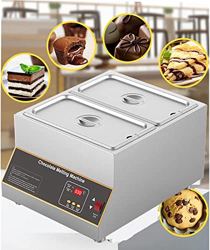 Olla profesional para derretir chocolate 500W 10L acero inoxidable miniatura 6