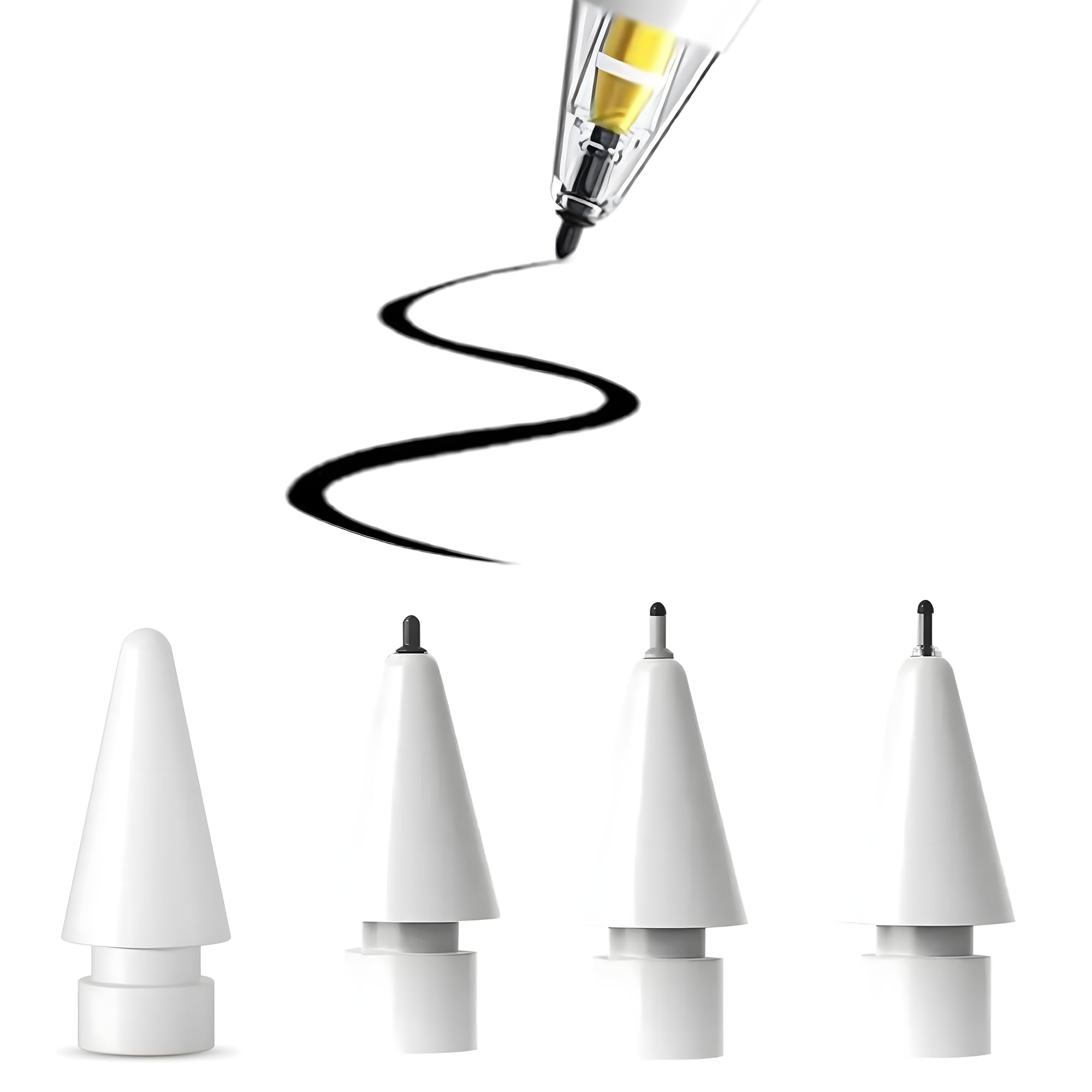 Amazon | JUNOVA for 2025 Apple Pencil交換用チップ Apple Pencil