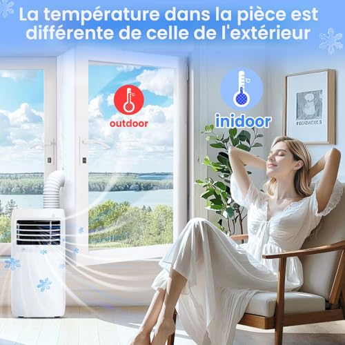 Kit calfeutrage climatiseur 400cm Gruntbear pour joint de fenetre mobile