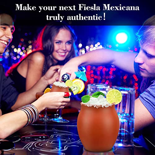 Gejoy-48-Pcs-3oz-Cantaritos-De-Barro-Mexicanos-Cantaritos-Shooters-Pottery-Taco-Tuesday-Mexican-Clay-Cup-Fiesta-De-Barro-Mexicanos-Cocktail-Cups-Cocktail-Glasses-for-Tequila-Margaritas-Mojitos