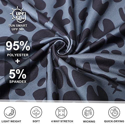 Fomely Golf Polos For Men Golf Shirt Moisture Wicking Dry Fit Print Performance Short Sleeve Polo Shirt #TOP4