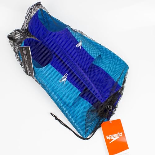 Nadadeira Natação Speedo Dual Training Fin Treinanamento Pé de Pato (38/39 BRASIL)